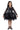 34041PR Sequined Girl's Dress