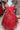 2086 Red Front Roses Dress